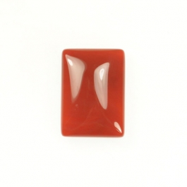Carnelian 10x14mm Rectangle Cabochon - Pack of 2