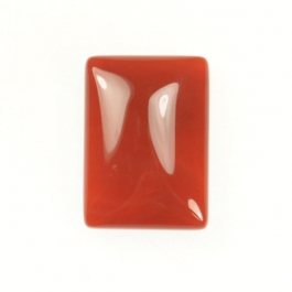 Carnelian 22x30mm Rectangle Cabochon - Pack of 1