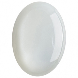 White Moon Stone 18x25mm Oval Cabochon