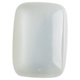 White Moon Stone 13x18mm Rectangle Cabochon