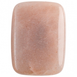 Peach Moon Stone 22x30mm Rectangle Cabochon