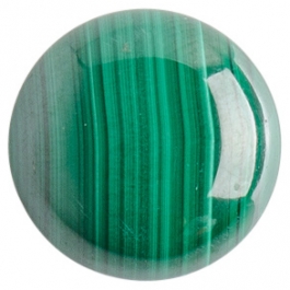 Malachite 16mm Round Cabochon