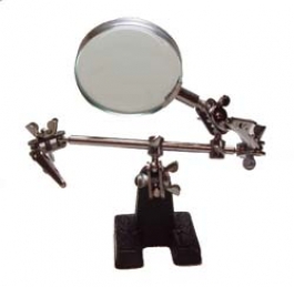 Helping Hand with Magnifying Glass