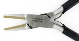 5 1/4 Inch Brass Lined Flat Nose Plier - Pack of 1