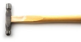 Lightweight Ball Peen Hammer with Wooden Handle