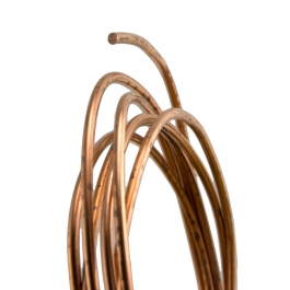 21 Gauge Round Full Hard Copper Wire