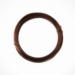 12 Gauge Brown Anodized Aluminum Wire - 39ft