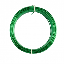 16 Gauge Green Enameled Aluminum Wire - 100FT