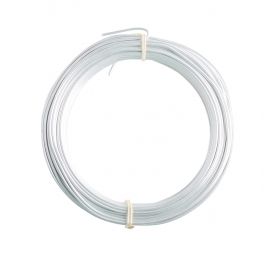 16 Gauge Matte Silver Enameled Aluminum Wire - 100FT