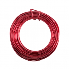 16 Gauge Red Enameled Aluminum Wire  - 100FT