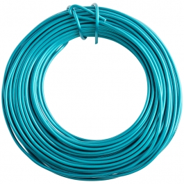 12 Gauge Turquoise Enameled Aluminum Wire - 40FT
