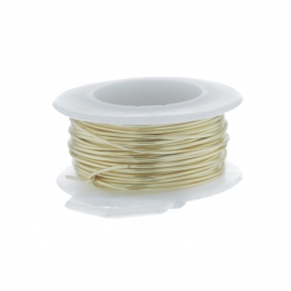 30 Gauge Round Silver Plated Gold Copper Craft Wire - 150 ft