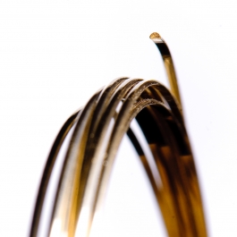 8 Gauge Half Round Dead Soft 14/20 Gold Filled Wire