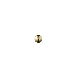 Gold Filled Seamed Beads 2mm - Pack of 20