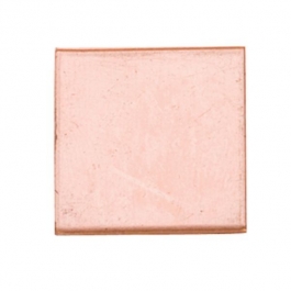 Copper Shape, Square, 11/16 inch, 6 Pieces