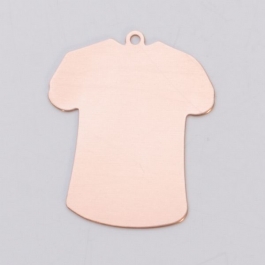 COPPER 24ga - LARGE T-SHIRT W/RING - Pack of 6
