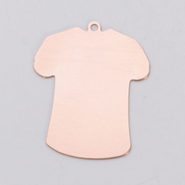 COPPER 24ga - SMALL T-SHIRT W/RING - Pack of 6