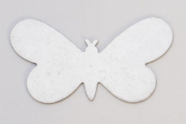 Nickel Silver Butterfly, 24 Gauge, 1-5/16 by 3/4 Inch, Pack of 6