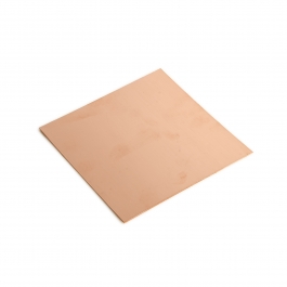 24 Gauge 0.020 Dead Soft Copper Sheet Metal - 6x6 Inch
