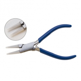 Round Nose Nylon Tipped Pliers--Large
