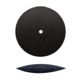 Unmounted Silicone Polisher, Knife-Edge, Black, Medium Grit, 12 Pack