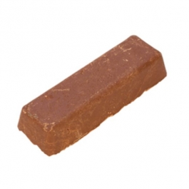 Cutting and Polishing Compound, Brown Tripoli, standard bar size approx. 5.5 x 1.5 inches