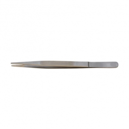 Paralox Tweezers, Stainless Steel, Broad, 6-1/4 Inches