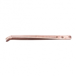 Copper Pickling Tweezers, Curved, Reinforced, 8-1/2 Inches