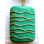 Rectangle Bead Pendant